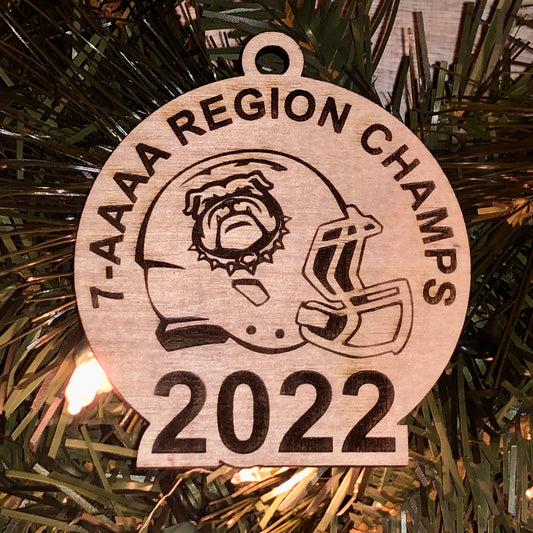 2022 7-AAAA Region Champs Ornament