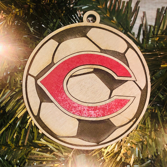 Logo C Soccer Ornament