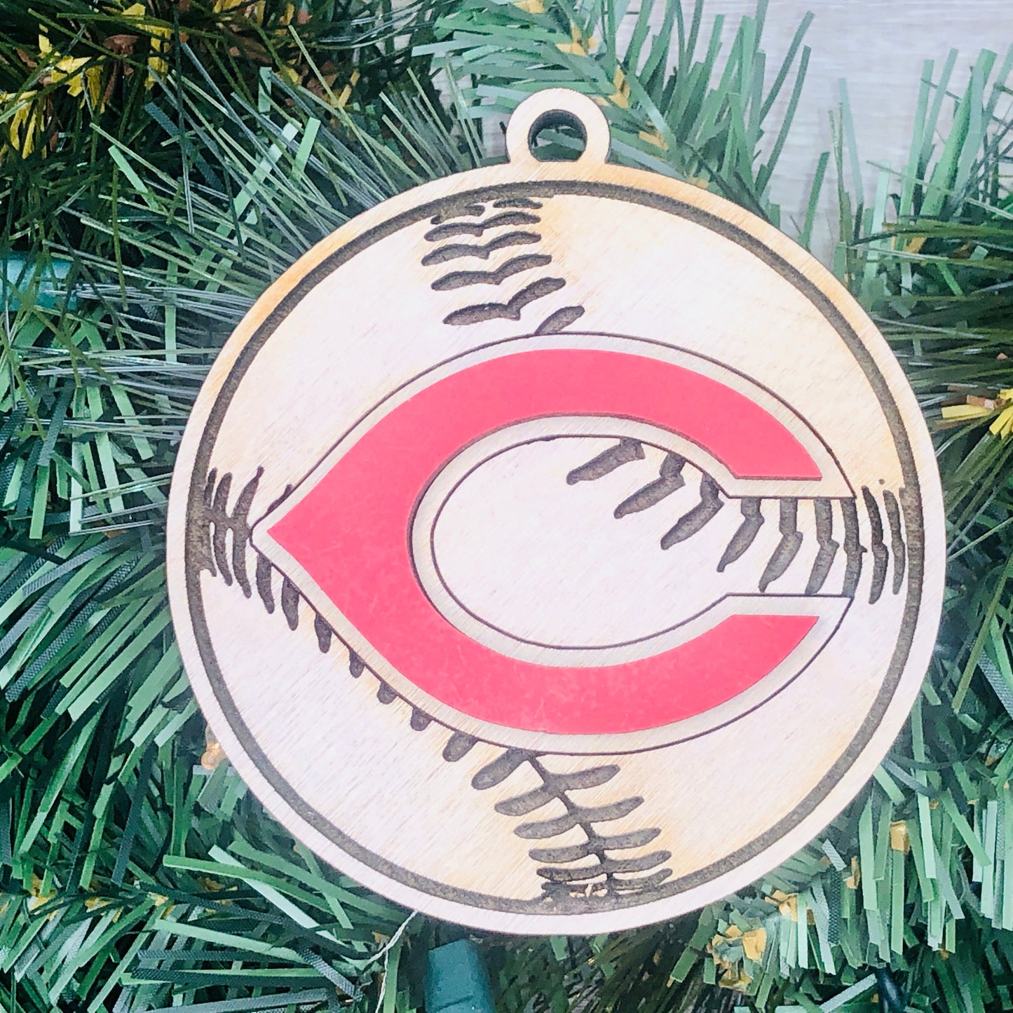 Logo C Softball Ornament