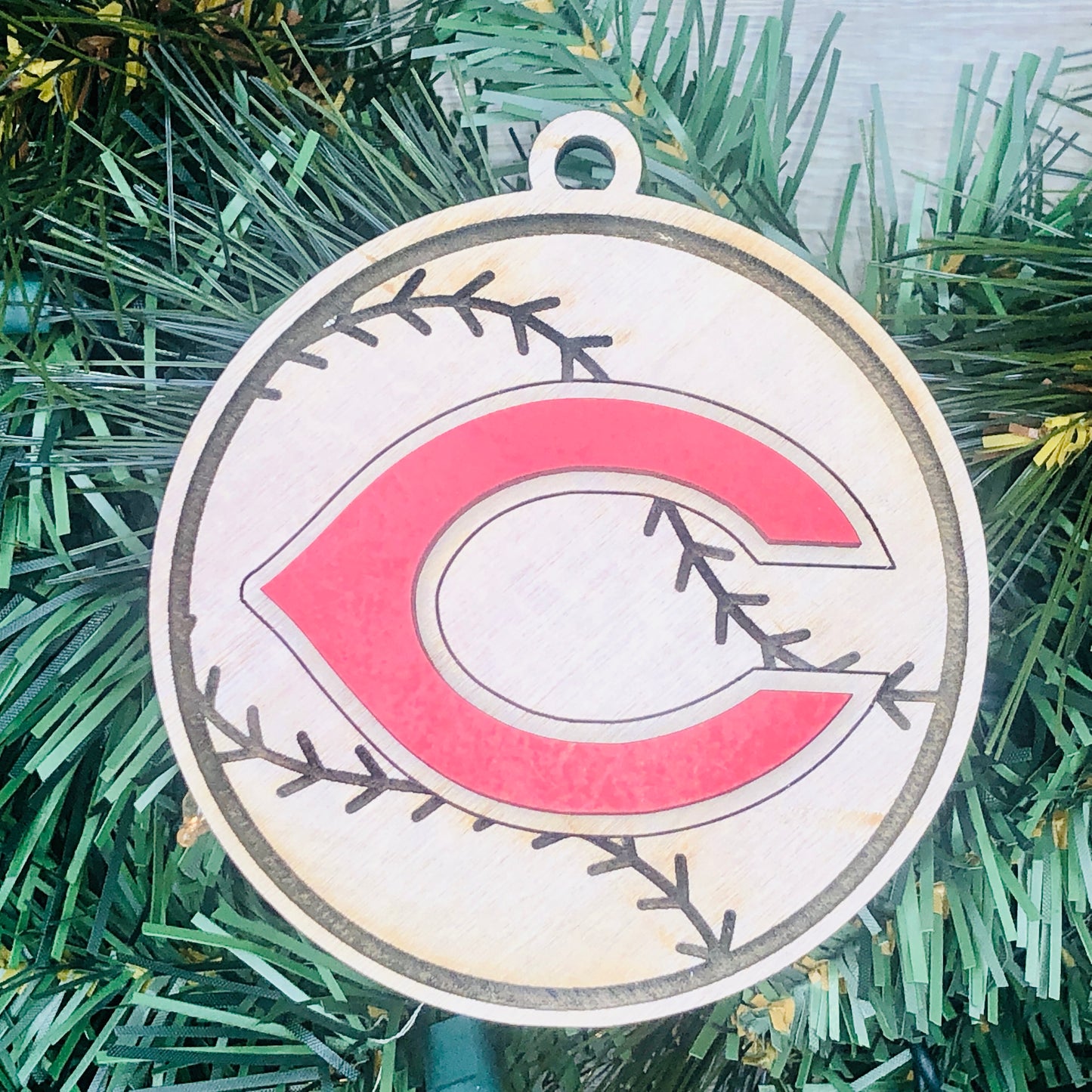 Logo C Baseball Ornament