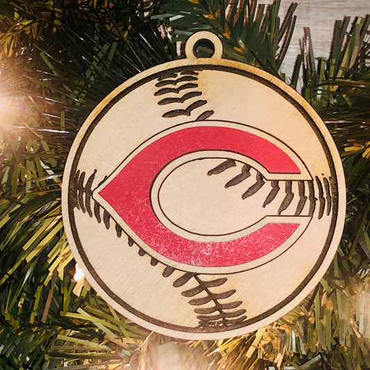 Logo C Softball Ornament