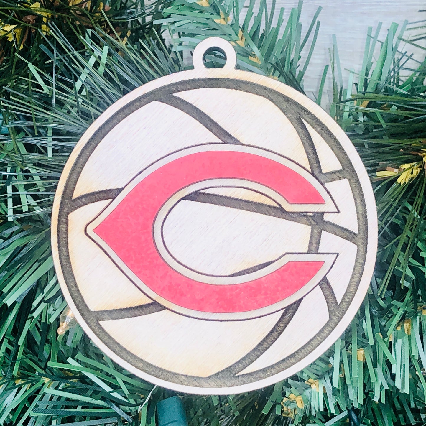 Logo C Basketball Ornament