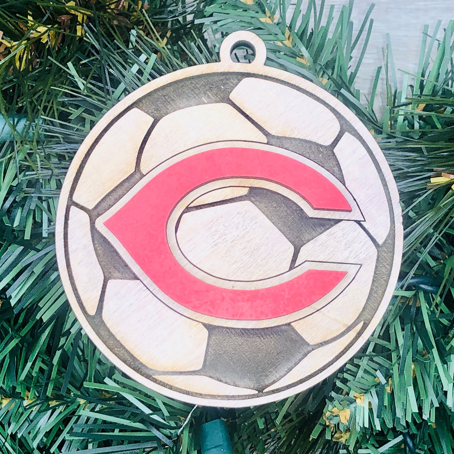 Logo C Soccer Ornament